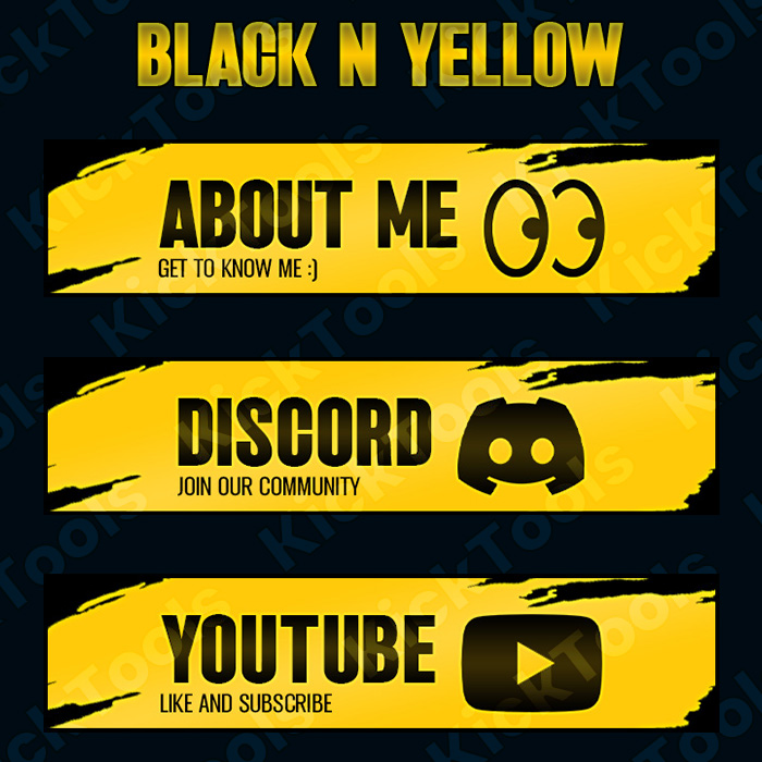 Black N Yellow